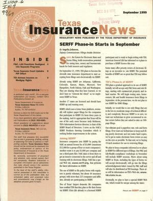 Texas Insurance News, September 1999