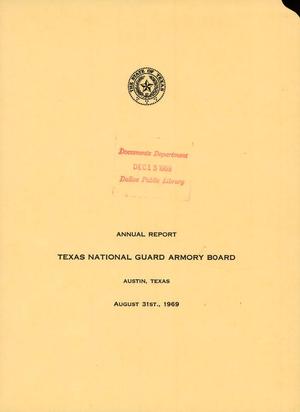 Texas National Guard Armory Board Annual Report: 1969