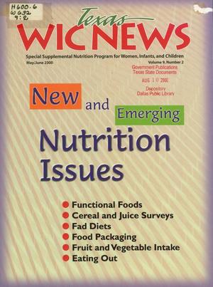 Primary view of object titled 'Texas WIC News, Volume 9, Number 2, May/June 2000'.