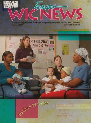 Texas WIC News, Volume 13, Number 3, Summer 2004