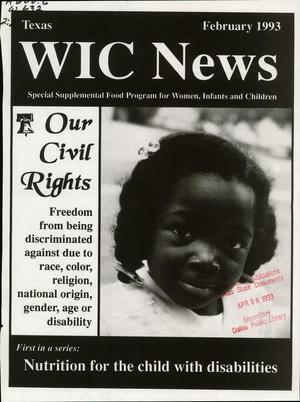 Primary view of object titled 'Texas WIC News, Volume 2, Number 2, February 1993'.