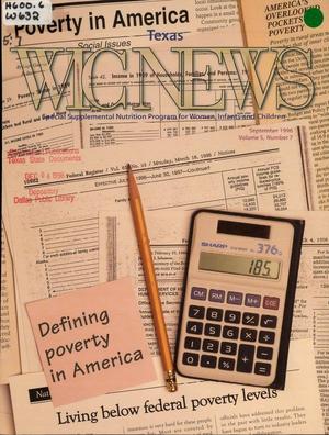 Primary view of object titled 'Texas WIC News, Volume 5, Number 7, September 1996'.