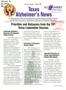 Primary view of Texas Alzheimer's News, Volume 1, Number 1, Winter 1999