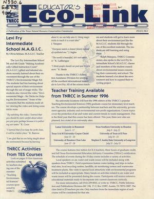Educator's Eco-Link, Number 1, 1996