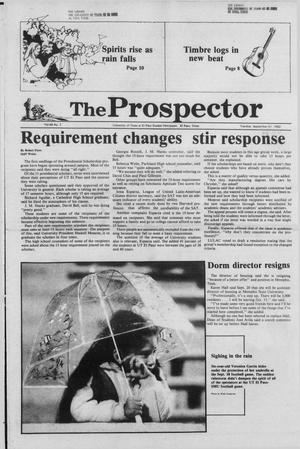 The Prospector (El Paso, Tex.), Vol. 68, No. 7, Ed. 1 Tuesday, September 21, 1982