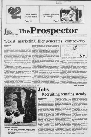 The Prospector (El Paso, Tex.), Vol. 68, No. 10, Ed. 1 Thursday, September 30, 1982