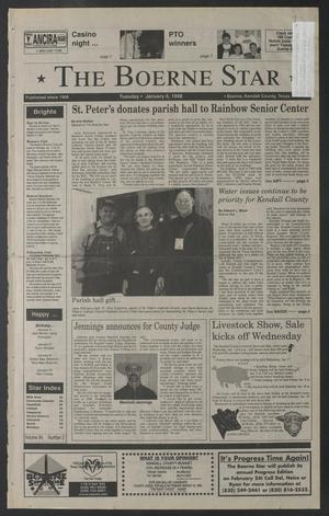 Primary view of object titled 'The Boerne Star (Boerne, Tex.), Vol. 94, No. 2, Ed. 1 Tuesday, January 6, 1998'.
