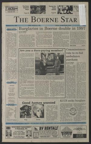 The Boerne Star (Boerne, Tex.), Vol. 94, No. 9, Ed. 1 Friday, January 30, 1998