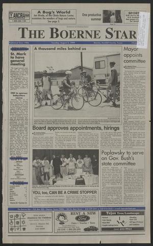 Primary view of object titled 'The Boerne Star (Boerne, Tex.), Vol. 94, No. 62, Ed. 1 Tuesday, August 3, 1999'.