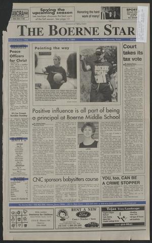 The Boerne Star (Boerne, Tex.), Vol. 94, No. 64, Ed. 1 Tuesday, August 10, 1999