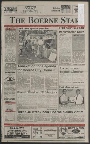 Primary view of object titled 'The Boerne Star (Boerne, Tex.), Vol. 95, No. 41, Ed. 1 Tuesday, May 23, 2000'.