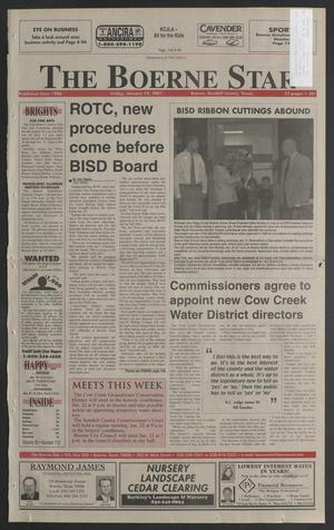 Primary view of object titled 'The Boerne Star (Boerne, Tex.), Vol. 95, No. 110, Ed. 1 Friday, January 19, 2001'.
