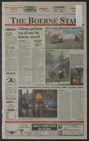 Primary view of object titled 'The Boerne Star (Boerne, Tex.), Vol. 96, No. 52, Ed. 1 Friday, June 29, 2001'.