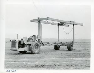Model D Roadster Tournapull and a specially built trailer with an overhead trolley crane, J5G, 26272