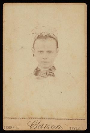 [Portrait of an Unknown Girl with a Flower Headband]