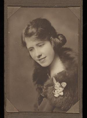 [Portrait of an Unknown Woman with a Fur Coat]