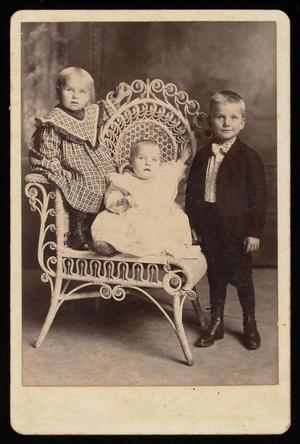 [Portrait of Three Unknown Children]