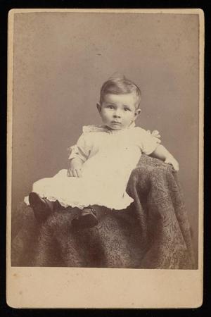 [Portrait of an Unknown Child Sitting in a Chair]