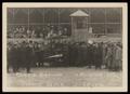 Thumbnail image of item number 1 in: '[Crowd Inspecting Charles Walsh's Biplane #1]'.