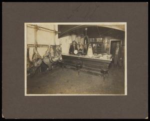 Primary view of object titled '[Bonham Meat Market]'.