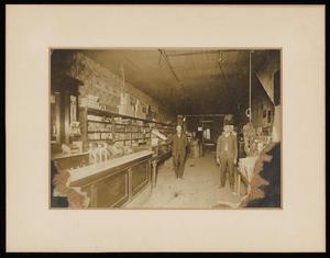 Primary view of object titled '[Panther Row Grocery Store, Bonham]'.