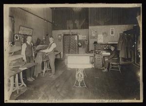 Primary view of object titled '[City Dye Works of Bonham, Interior]'.