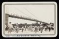 Thumbnail image of item number 1 in: '[Sowell's Bluff Bridge: Opening Day Pedestrians]'.