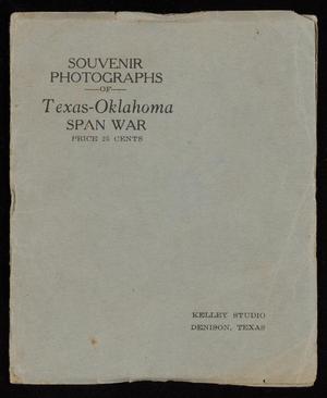 Primary view of object titled 'Souvenir Photographs of Texas-Oklahoma Span War'.