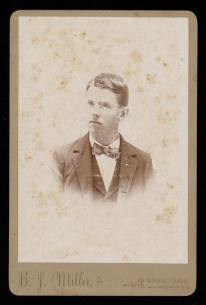 [Portrait of an Unknown Man in a Coat and Bowtie]