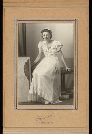 Primary view of [Portrait of an Unknown Woman in a Dress]