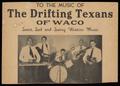 Pamphlet: [Poster for The Drifting Texans of Waco]