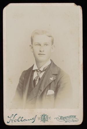 [Portrait of an Unknown Young Man]