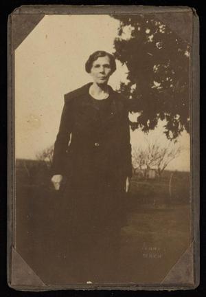 [Portrait of an Unknown Woman in a Coat #1]