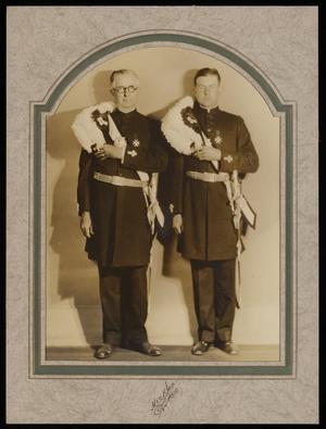 [Two Men in Uniform with Hats #1]