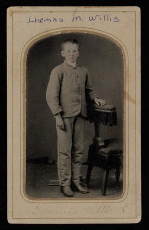 Primary view of object titled '[Portrait of Thomas Middlebrook Willis]'.