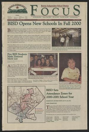 Boerne Independent School District Focus (Boerne, Tex.), Vol. 1, No. 2, Ed. 1, December 1999-February 2000