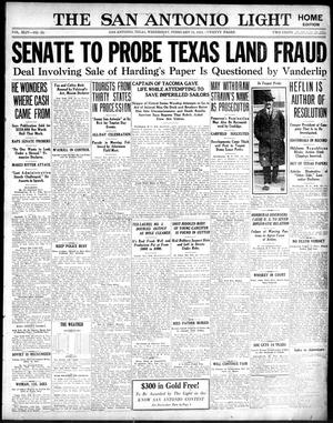 The San Antonio Light (San Antonio, Tex.), Vol. 44, No. 25, Ed. 1 Wednesday, February 13, 1924