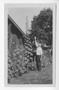 Primary view of [Chester W. Nimitz in a Garden]