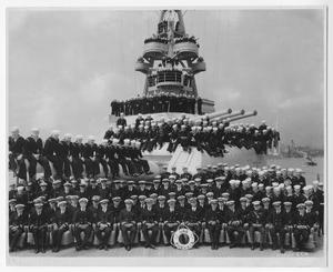 [Captain Chester W. Nimitz and U.S.S. Augusta Officers and Crew]