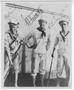[Naval Academy Classmates Chester W. Nimitz, George Stewart, and Royal E. Ingersoll]