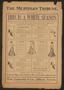 Thumbnail image of item number 1 in: 'The Meridian Tribune. (Meridian, Tex.), Vol. 11, No. 47, Ed. 1 Friday, May 4, 1906'.
