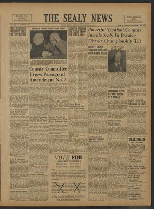 The Sealy News (Sealy, Tex.), Vol. 58, No. 33, Ed. 1 Thursday, October 24, 1946