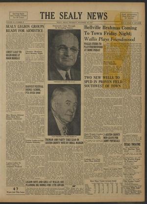 The Sealy News (Sealy, Tex.), Vol. 60, No. 35, Ed. 1 Thursday, November 4, 1948