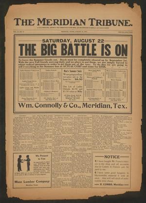 Primary view of object titled 'The Meridian Tribune. (Meridian, Tex.), Vol. 20, No. 10, Ed. 1 Friday, August 21, 1914'.