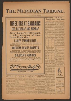 Primary view of object titled 'The Meridian Tribune. (Meridian, Tex.), Vol. 22, No. 52, Ed. 1 Friday, June 8, 1917'.