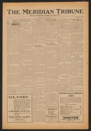 The Meridian Tribune (Meridian, Tex.), Vol. 36, No. 18, Ed. 1 Friday, September 26, 1930