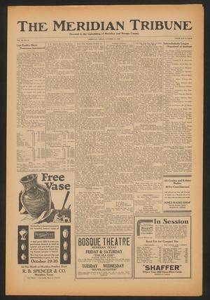 The Meridian Tribune (Meridian, Tex.), Vol. 36, No. 21, Ed. 1 Friday, October 17, 1930