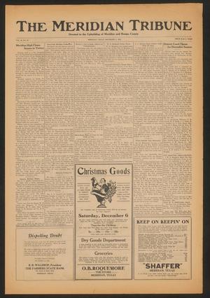 The Meridian Tribune (Meridian, Tex.), Vol. 36, No. 28, Ed. 1 Friday, December 5, 1930
