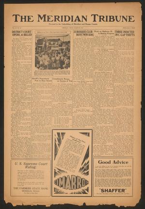 The Meridian Tribune (Meridian, Tex.), Vol. 36, No. 42, Ed. 1 Friday, March 20, 1931