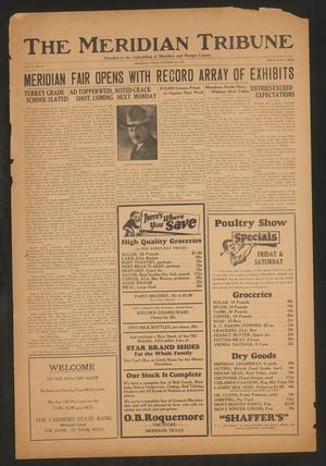 The Meridian Tribune (Meridian, Tex.), Vol. 37, No. 22, Ed. 1 Friday, October 30, 1931